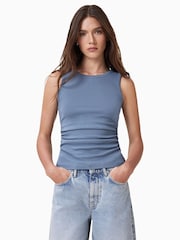 Синий - Майка Allsaints Katarina - Image 1 of 8
