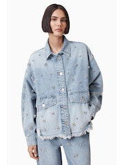 AllSaints Hettie Emb Shacket - Imagem 4 de 8