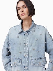 AllSaints Hettie Emb Shacket - Imagem 5 de 8