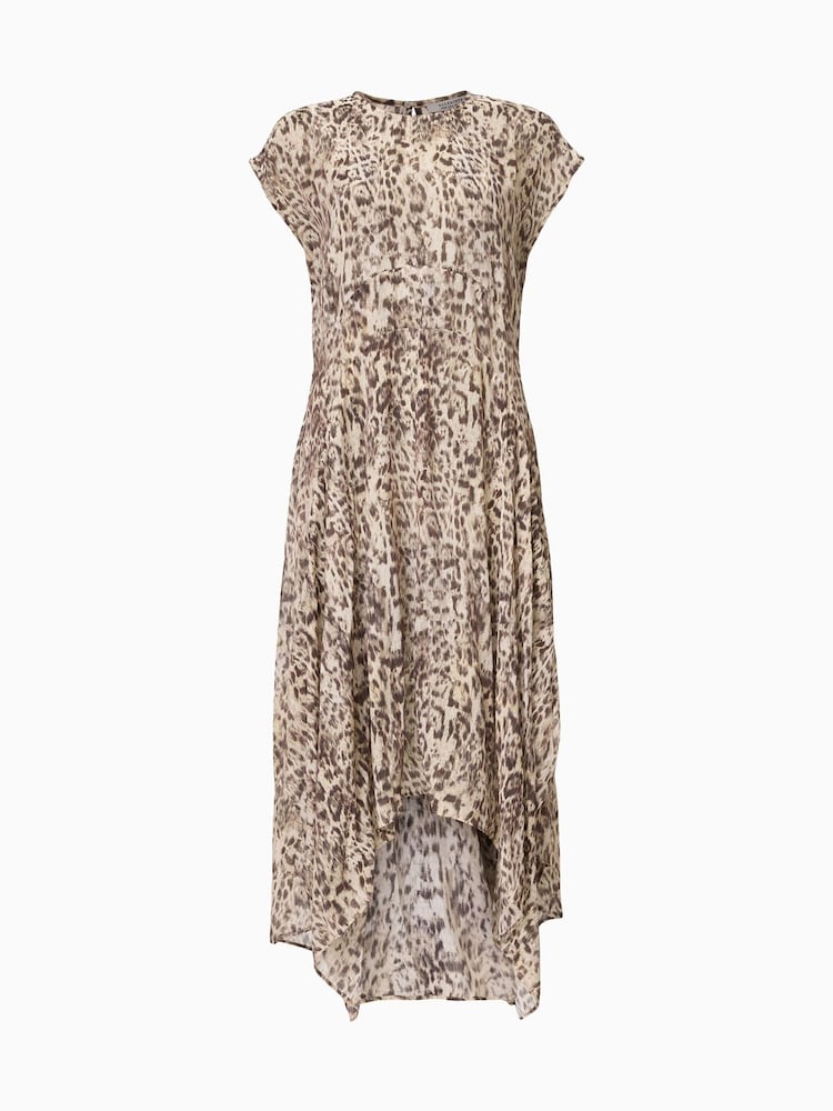 AllSaints Brown Arwen Dress - Image 5 of 5