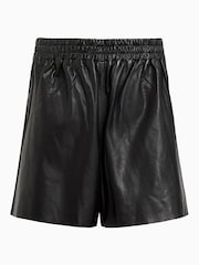 AllSaints Black Arla Lea Shorts - Image 9 of 9