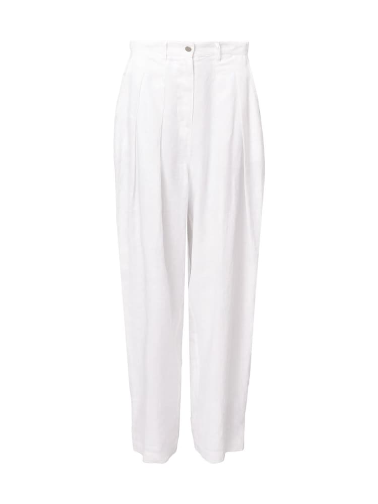 AllSaints White Becca Trousers - Image 8 of 8
