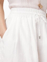 AllSaints White Tysh Shorts - Image 2 of 8