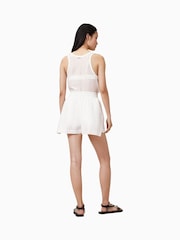 AllSaints White Tysh Shorts - Image 6 of 8