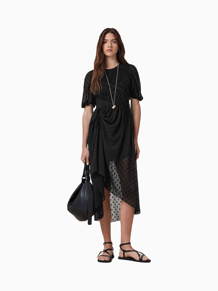 sachin and babi light blue dress AllSaints BRYONY - Day dress - bloom soft blue/light blue main image 1