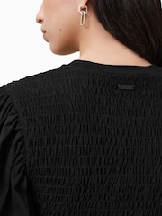 Negro - AllSaints Dael 100% Cotton Top - Imagen 4 de 7