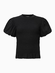 Negro - AllSaints Dael 100% Cotton Top - Imagen 7 de 7