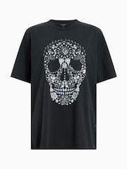 AllSaints Skull 100% Organic Cotton T-Shirt - Bild 6 von 7