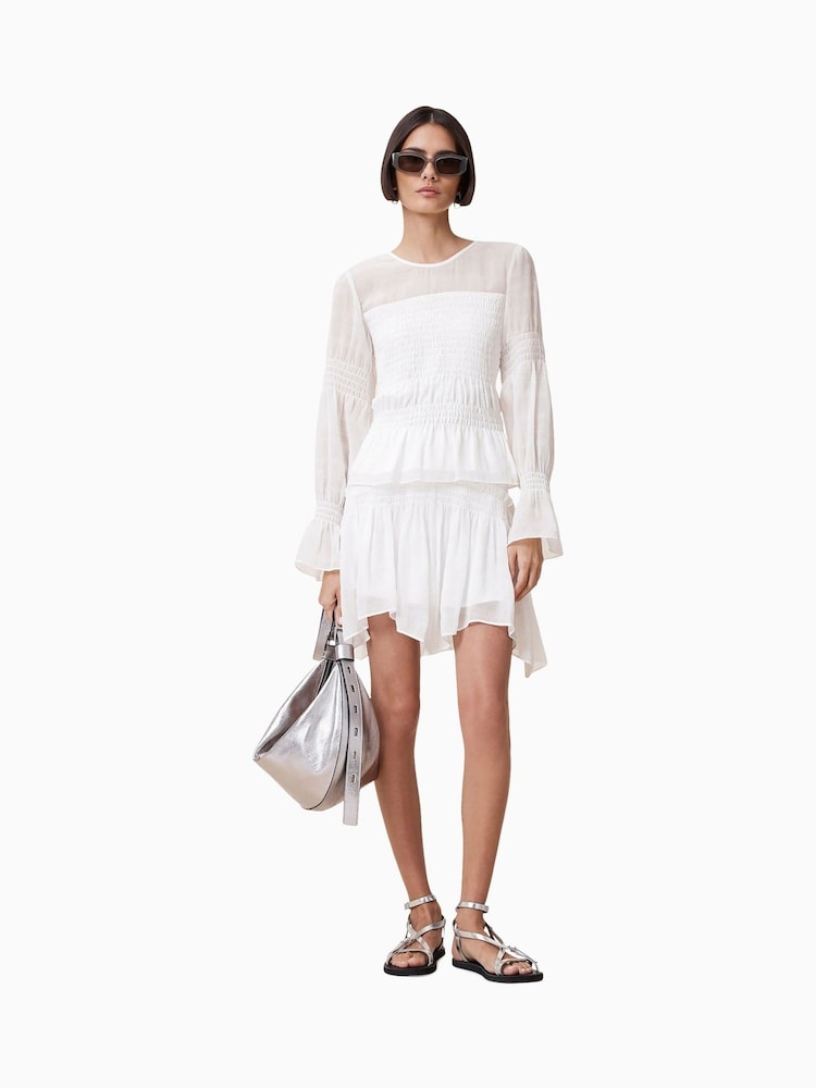 AllSaints White Pamela Skirt - Image 1 of 8