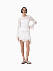 AllSaints White Pamela Skirt - Image 4 of 8