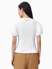 Blanco - AllSaints Dael 100% Cotton Top - Imagen 6 de 7