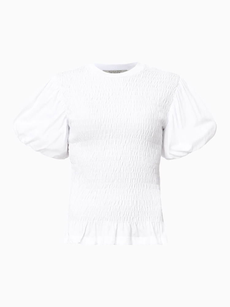 Blanco - AllSaints Dael 100% Cotton Top - Imagen 7 de 7