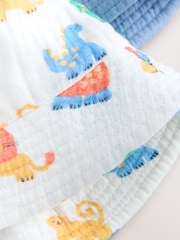 Blue Colbalt Baby Bucket Hats 2 Pack (0mths-2yrs) - Image 3 of 3