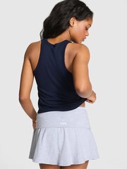 Victoria's Secret PINK Noir Navy Blue Ribbed Tank Top - Image 2 of 2