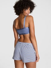 Victoria's Secret PINK Dusty Iris Blue Pyjama Short Bottoms - Image 2 of 2