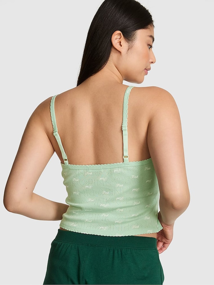 Victoria's Secret PINK Mint Green Pyjama Cami Top - Image 2 of 2