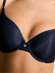 Victoria's Secret Noir Navy Blue Full Cup Push Up Bra - Image 3 of 3