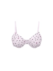 Victoria's Secret PINK Pink Tattoo Print Super Push Up Bra - Image 3 of 3