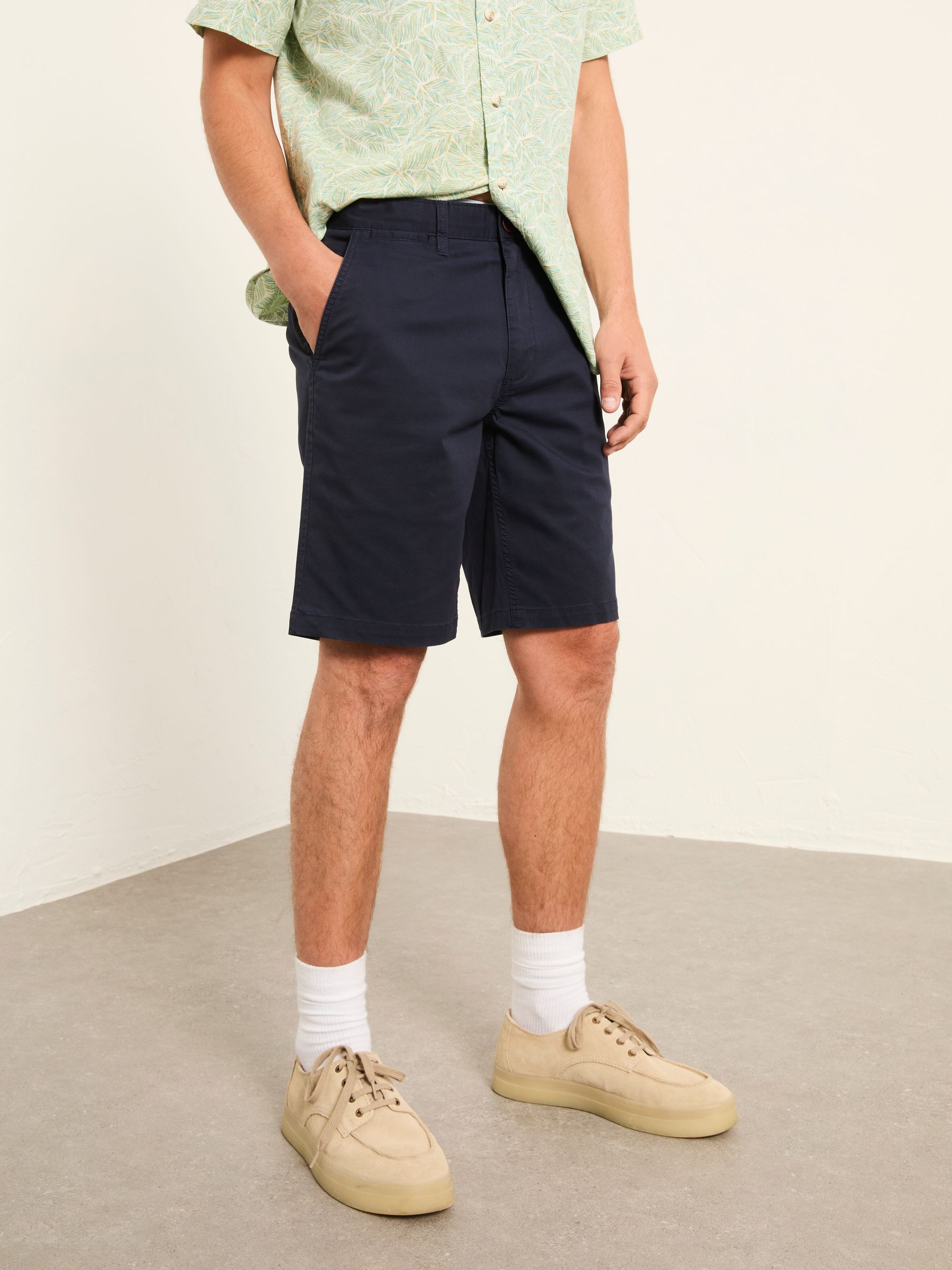 FatFace Mawes Navy Chino Shorts