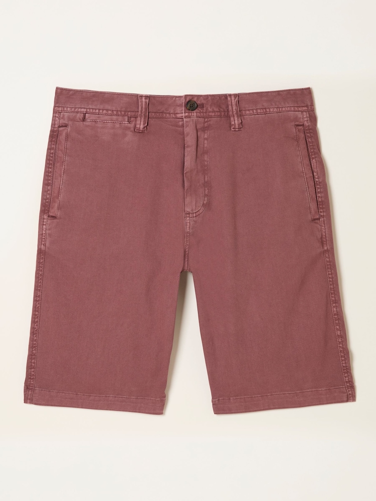 FatFace Stow Rust Red Garment Dye Chino Shorts - Image 6 of 6 FatFace Stow Rust Red Garment Dye Chino Shorts - Image 6 of 6