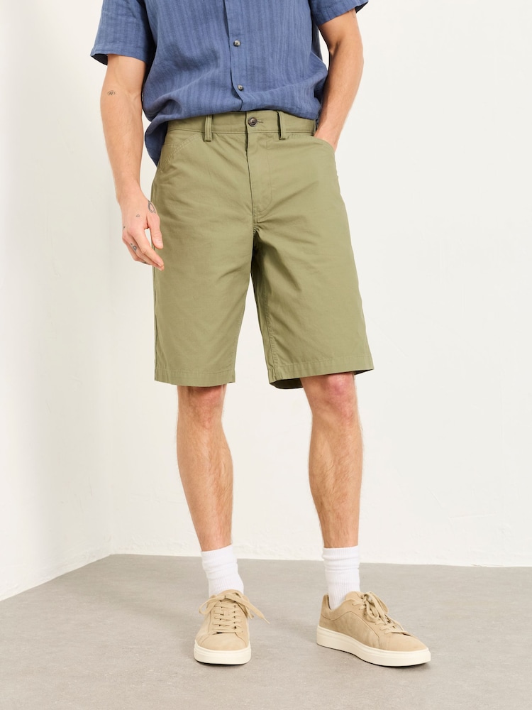 FatFace Green Ryde Utility Shorts - Image 1 of 6