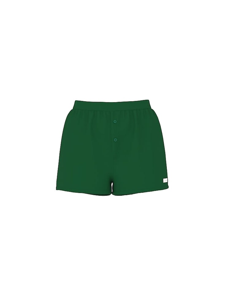 Victoria's Secret PINK Jaguar Green Pyjama Short Bottoms - Image 1 of 1 Victoria's Secret PINK Jaguar Green Pyjama Short Bottoms - Image 1 of 1