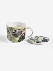 Kew Gardens Green Bloom Mug & Coaster Set - Image 2 of 4