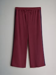 The Set Burgundy Red/Navy Blue 2 Pack Side Stripe Trackpants - Image 3 of 5