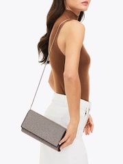 Carvela Spiral Clutch Grey Bag - Image 1 of 1