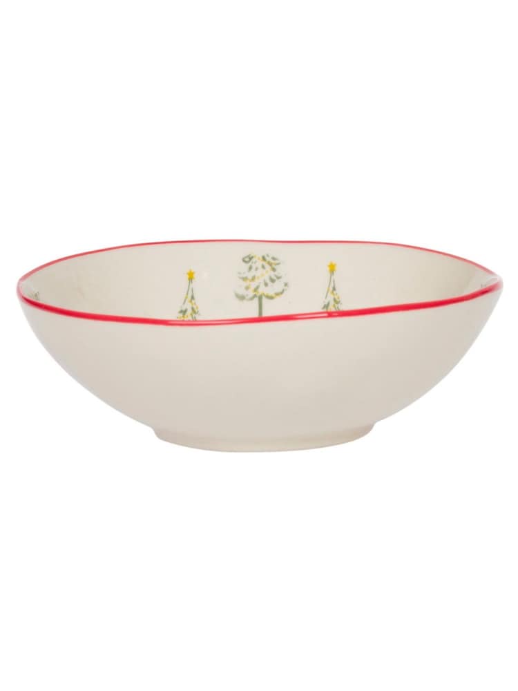 Sophie Allport Christmas Trees Stoneware Nibble Bowl - Bild 3 von 3
