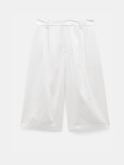 Hush White Linen Blend Lya Bermuda Shorts - Image 6 of 6