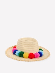 Boden Natural Straw Hat - Image 2 of 3