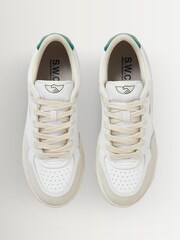 Stepney Workers Club Spring Green Pro Cup 01 Leather Trainers - Image 4 of 5