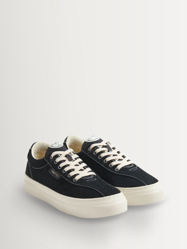 Stepney Workers Club Black & White Dellow 02 Cup Canvas Trainers - Image 1 of 1