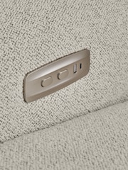 Casual Boucle Light Natural Otis Rise and Recline Armchair - Image 8 of 13