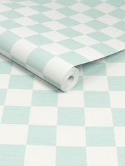 Graham & Brown Mint Envy Check Me Out 10M Wallpaper - Image 3 of 4