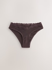 Chocolate Brown N. Premium Ultimate Comfort Knickers - Image 6 of 8