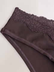 Chocolate Brown N. Premium Ultimate Comfort Knickers - Image 8 of 8