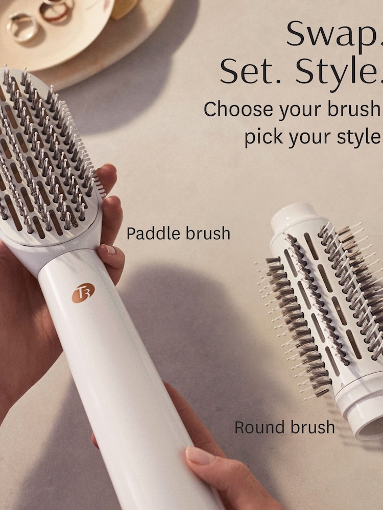 T3 AireBrush Duo Interchangeable Hot Air Blow Dry Brush - Image 2 of 5