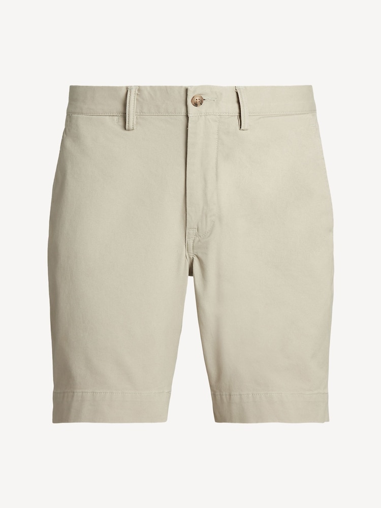 Polo Ralph Lauren Natural Straight Fit 8-inch Stretch Chino Shorts - Image 6 of 6 Polo Ralph Lauren Natural Straight Fit 8-inch Stretch Chino Shorts - Image 6 of 6
