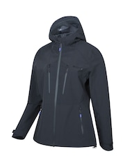 Mountain Warehouse Womens Rainstorm 2.5 Layer Waterproof Jacket - Imagen 4 de 5