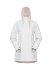 Mountain Warehouse Cream Womens Foxtail Waterproof Fleece Lined Jacket - Image 1 of 6