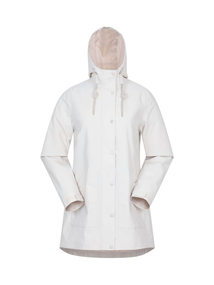 Mountain Warehouse Cream Womens Foxtail Waterproof Fleece Lined Jacket - Image 1 of 6
