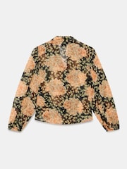 Mint Velvet Orange Floral Print Blouse - Image 8 of 8