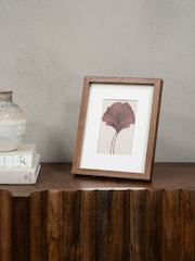 Libra Interiors Brown Ruben Photo Frame Rubberwood 10x15cm - Image 1 of 6
