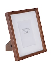 Libra Interiors Brown Ruben Photo Frame Rubberwood 10x15cm - Image 3 of 6