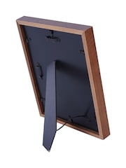 Libra Interiors Brown Ruben Photo Frame Rubberwood 10x15cm - Image 4 of 6