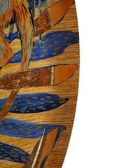 Libra Interiors Gold Blue Jungle Wall Decor 76cm - Image 5 of 6