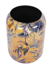 Libra Interiors Gold Blue Large Jungle Vase - Image 3 of 6