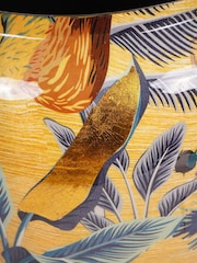Libra Interiors Gold Blue Large Jungle Vase - Image 5 of 6
